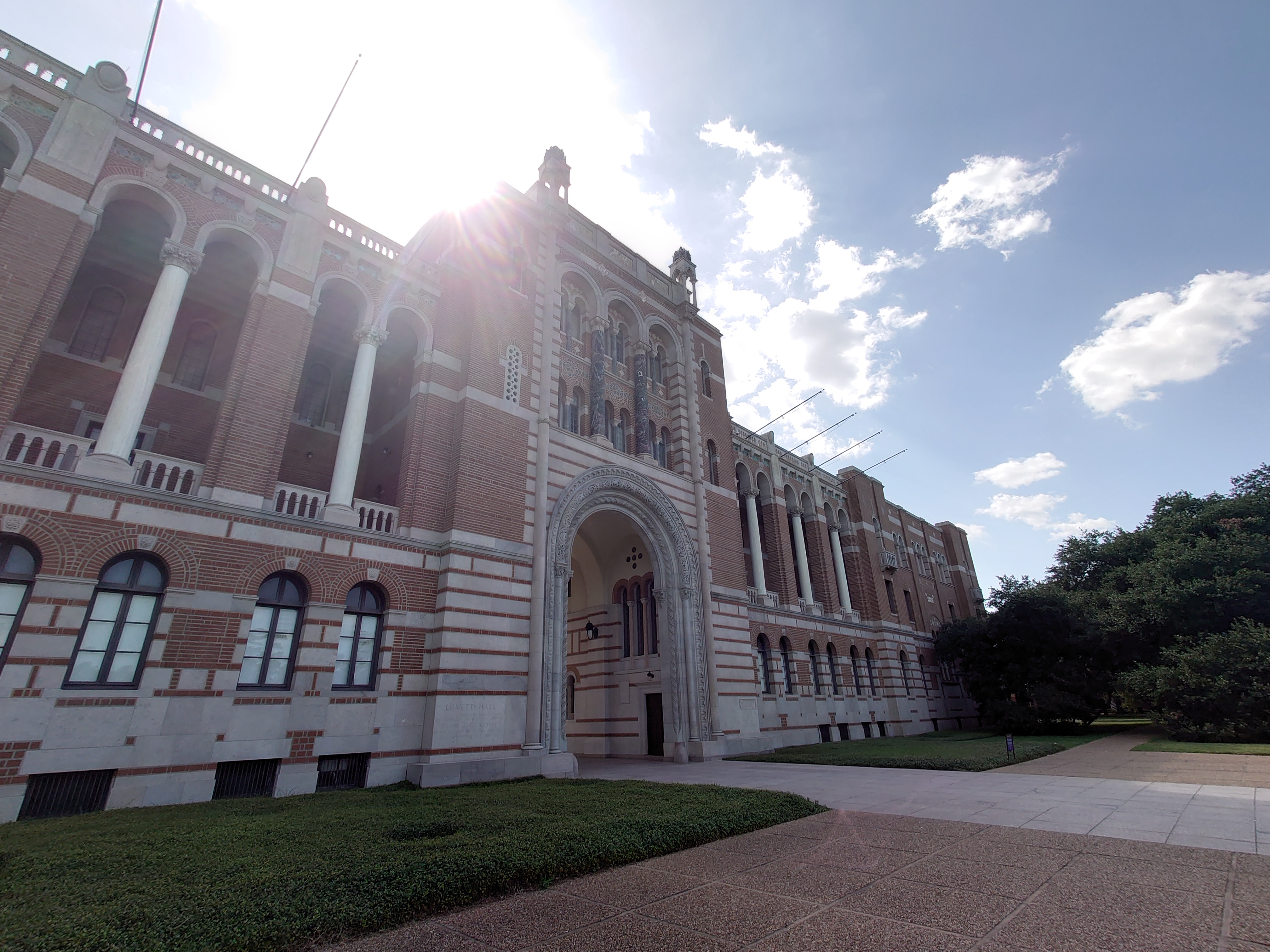 Lovett Hall From the outside
